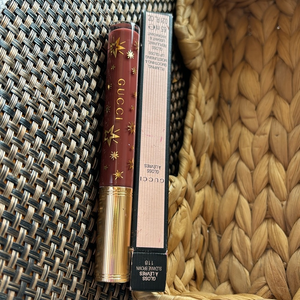 Gucci lipgloss “Suzanne Brown” BNIB!